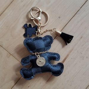 Inspired Bear Tassels Keychain or Purse/Handbag Charm